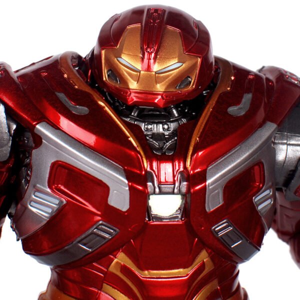 Toy Figure Avengers 8-inch Non-Posable Light-Up Anti-Hulk Iron Man Armor Model Toy Avengers Handicraft Boxed - Image 3