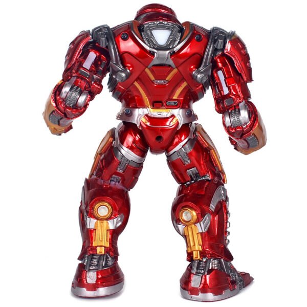 Toy Figure Avengers 8-inch Non-Posable Light-Up Anti-Hulk Iron Man Armor Model Toy Avengers Handicraft Boxed - Image 5