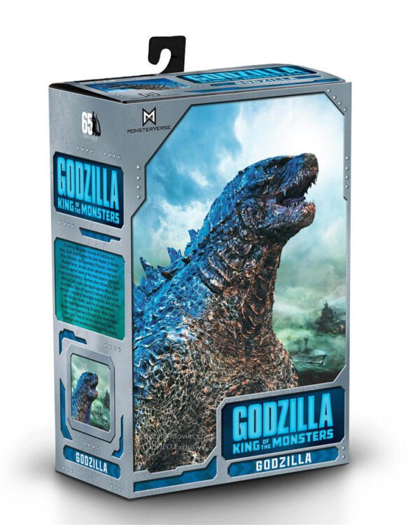Toy Figures NECA Godzilla Figure King Gift Of The Monsters Toys Godzilla Model Figma Soft Glue Movable Joints Action Figures Kids Toys Gifts