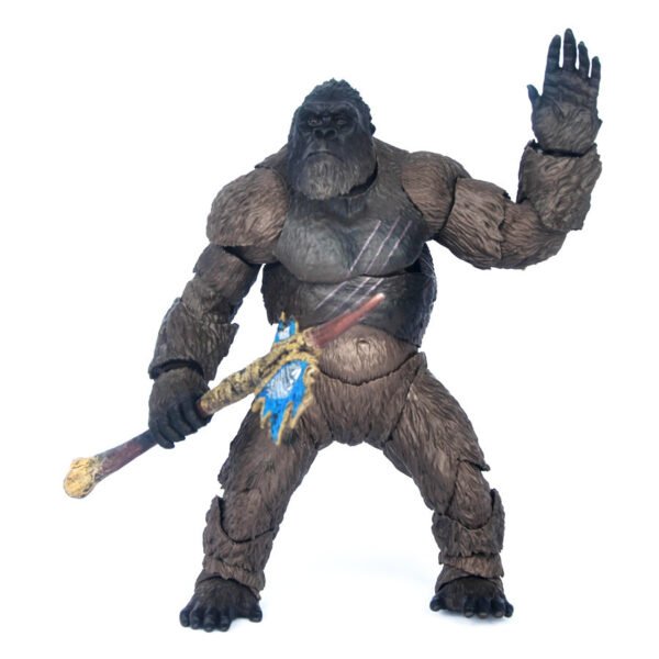 Toy Figures 2021 Movie Version SHM Godzilla vs. Kong Articulated Gorilla - Image 5
