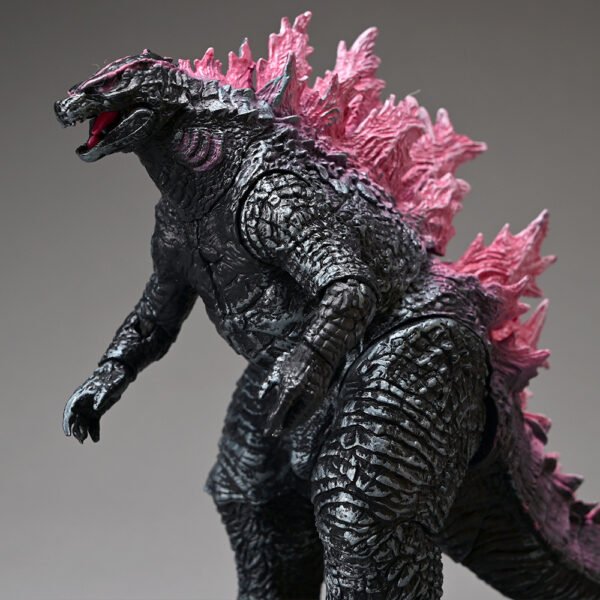 Toy Figures NECA Figure Godzilla King of the Monsters Godzilla Evolved Ver Pink Back Action Figure Model Toys Joint Movable Doll Desk Decor - Image 5