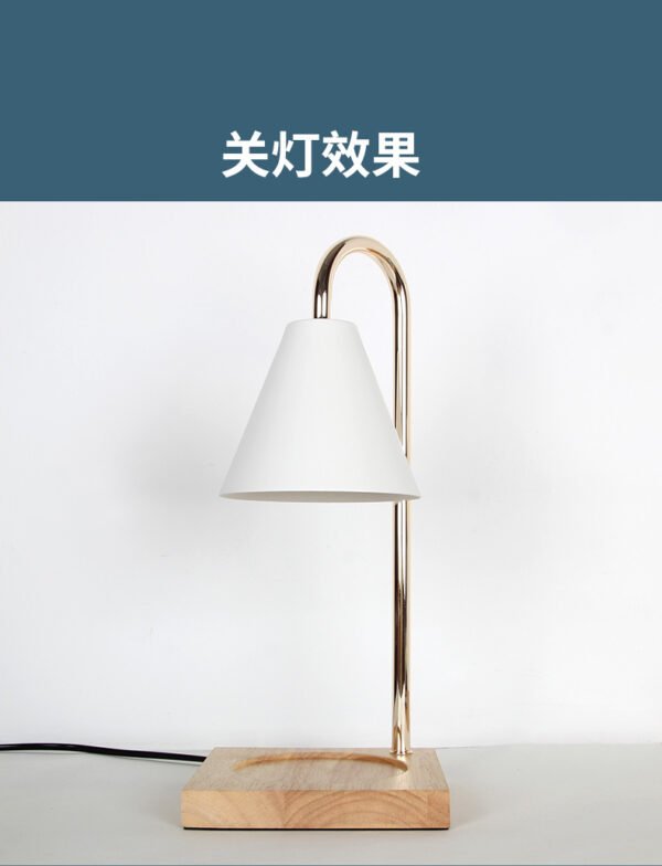 Home Lamp Candle Warmer Lamp,Electric Candle Warmer with Dimmable Light,Scented Wax Melter,No Smoke,Compatible with Various Jar,with 2 Light Bulbs,Home Decor Gifts - Image 9