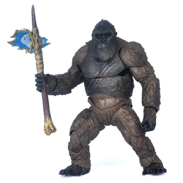 Toy Figures 2021 Movie Version SHM Godzilla vs. Kong Articulated Gorilla - Image 7