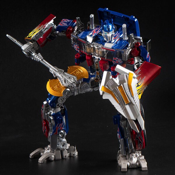 Toy Figures Transformation Robot Toys 30CM Optimus Prime Star Commander Alloy Car Movie Anime Action Figure Children Deformation Kids Boy Commander Optimus - Image 2