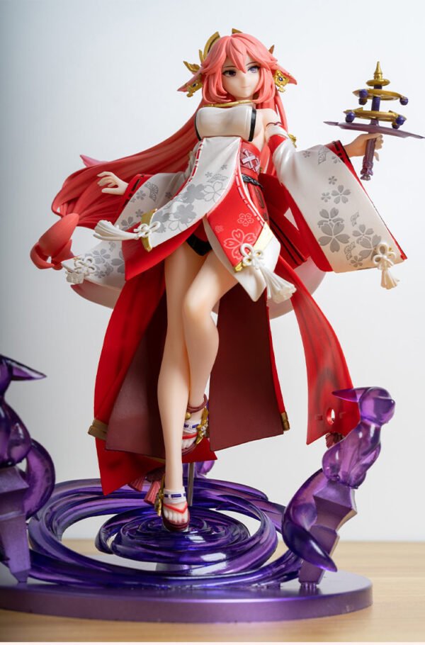 Toy Figures GK Meishin Taisha Successor of the Fox Bloodline Yoimiya Handicraft Model Display figure - Image 2