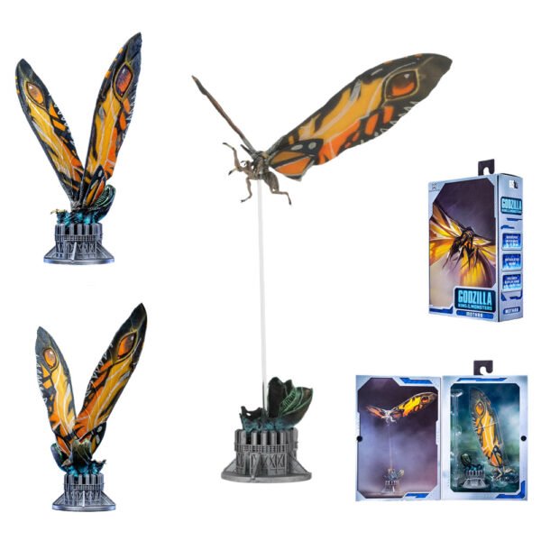 NECA 2019 Godzilla King of the Monsters Mothra Larva Handicraft Model Figurine