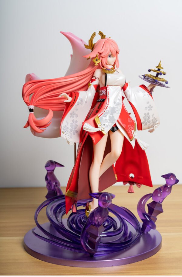 Toy Figures GK Meishin Taisha Successor of the Fox Bloodline Yoimiya Handicraft Model Display figure - Image 3