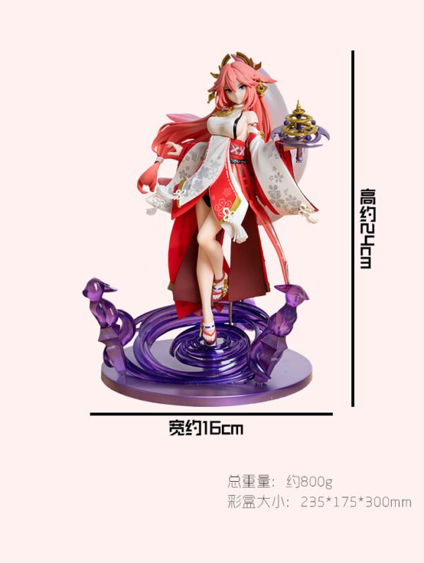 Toy Figures GK Meishin Taisha Successor of the Fox Bloodline Yoimiya Handicraft Model Display figure - Image 6