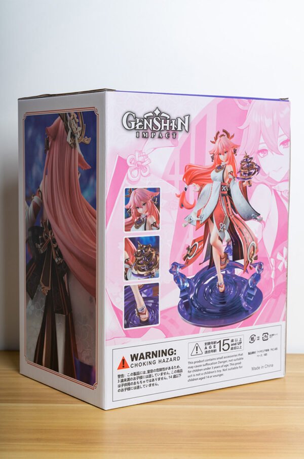 Toy Figures GK Meishin Taisha Successor of the Fox Bloodline Yoimiya Handicraft Model Display figure - Image 7