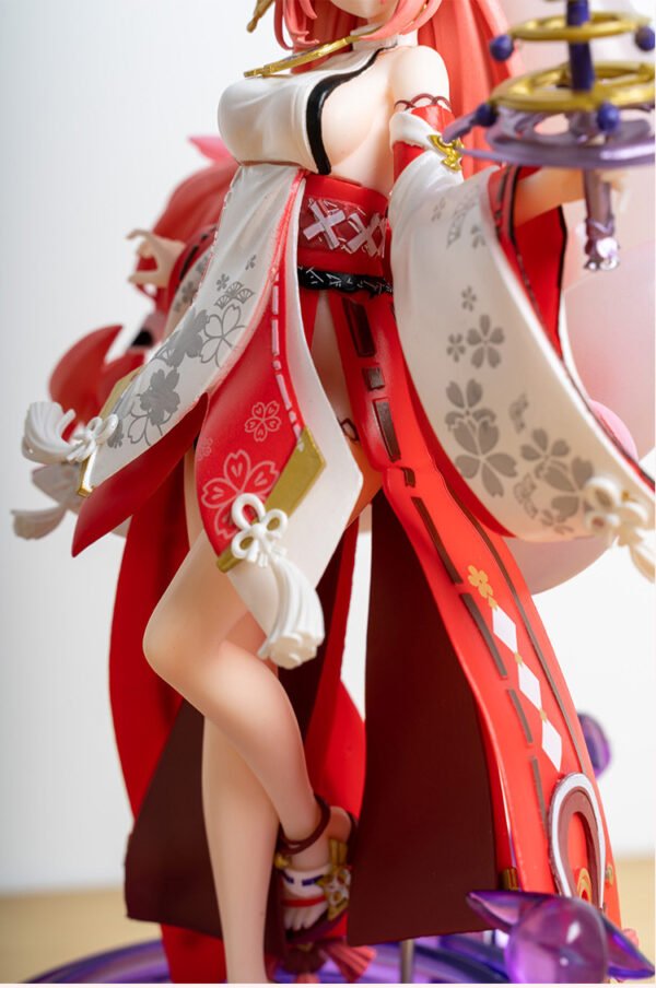 Toy Figures GK Meishin Taisha Successor of the Fox Bloodline Yoimiya Handicraft Model Display figure - Image 5