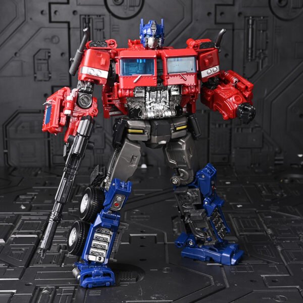 Toy Figures Transformers Engine Heaven Bumblebee Column Toy Partial Alloy Edition Children's Model Robot Commander Handicraft - Image 5
