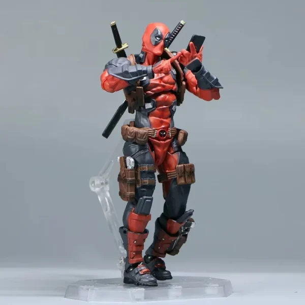 Toy Figures Revoltech Yamaguchi Deadpool Marvel Action Figure Marvel legends Joint Movable KAIYODO Movie Model Toys for Kids Gift - Image 10