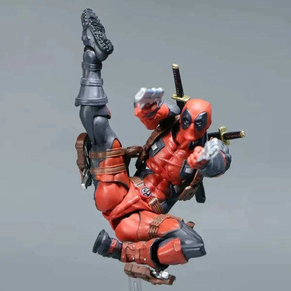 Toy Figures Revoltech Yamaguchi Deadpool Marvel Action Figure Marvel legends Joint Movable KAIYODO Movie Model Toys for Kids Gift - Image 7