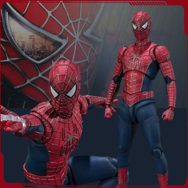 Toy Figures Avengers Spider Man 3 Action Figure Spiderman 3 Tobey Maguire Anime Figurine Pvc Statue Model Collection