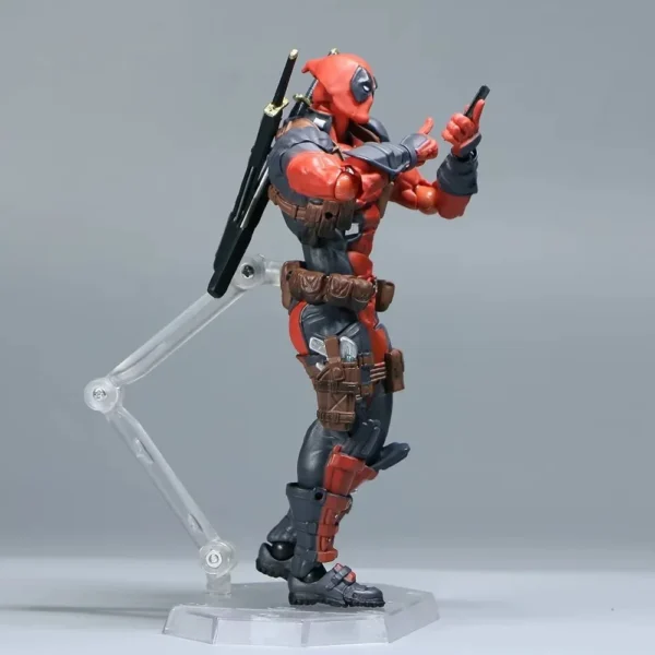 Toy Figures Revoltech Yamaguchi Deadpool Marvel Action Figure Marvel legends Joint Movable KAIYODO Movie Model Toys for Kids Gift - Image 2