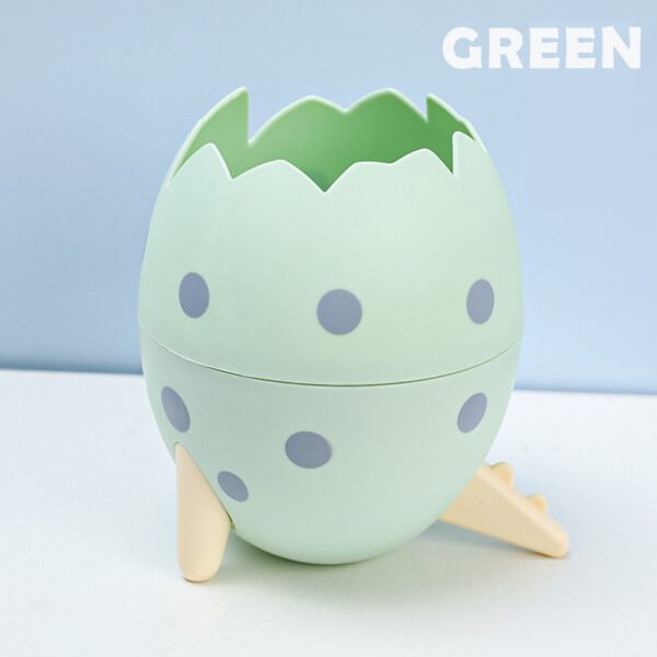 Dinosaur Egg Pen Holder, Stylish Desk Organizer, DIY Stationery Pen Container - Image 6