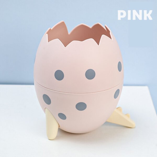 Dinosaur Egg Pen Holder, Stylish Desk Organizer, DIY Stationery Pen Container - Image 4